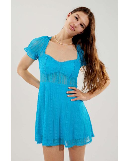 chinese dress ladies Roux Lace Mini Dress – SAU LEE main image 0