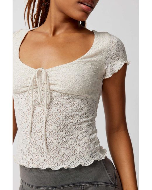 Kimchi blue top lace shorts