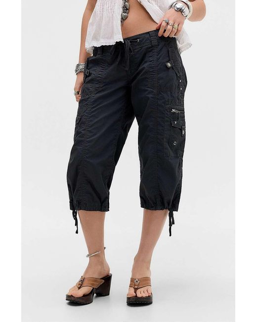BDG Blue Cleo Capri Trousers