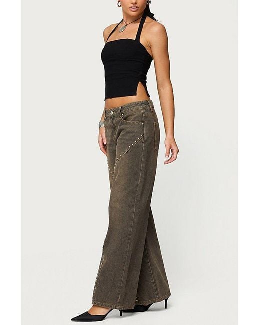 Edikted Black Dara Halter Top