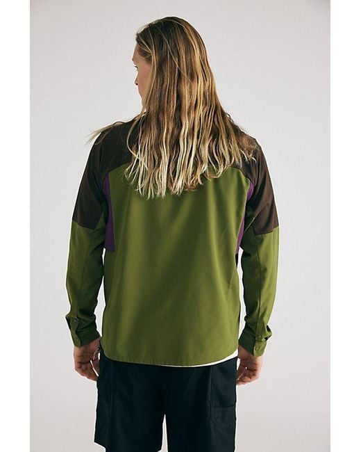 The North Face Green First Trail Upf Long Sleeve Shirt for men