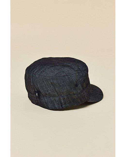 Kangol Blue Denim Scout Cap for men