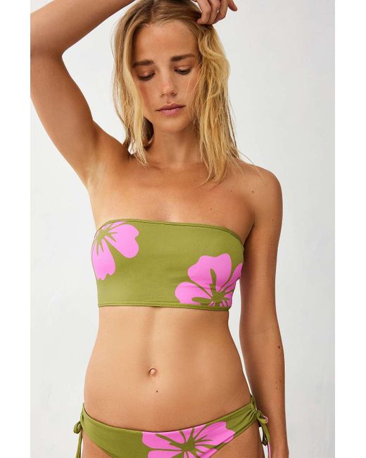 Roxy Green X Out From Under Barbados Bandeau Bikini Top