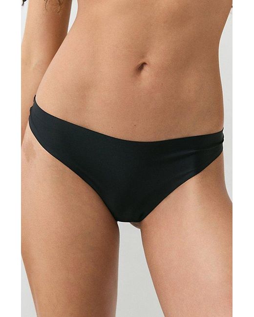 Out From Under Black Second Skin Fusion Thong
