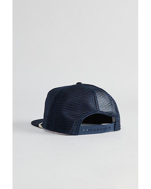 American Needle Blue Ford Motor Oil Rope Trim Hat for men