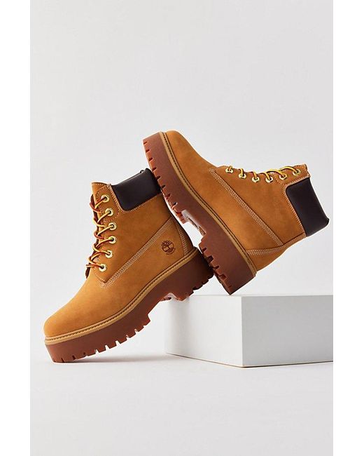 Timberland Blue Stone Street 6-Inch Platform Waterproof Boot