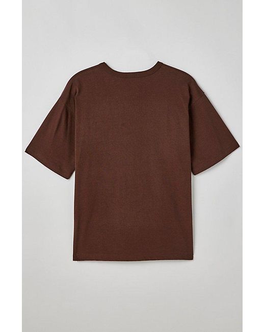 Standard Cloth Brown Oversized Boxy Tee for men