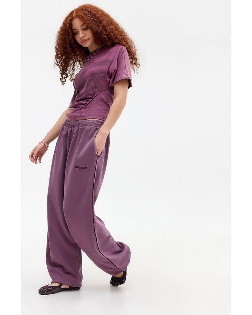 iets frans Purple Harri Baggy Joggers