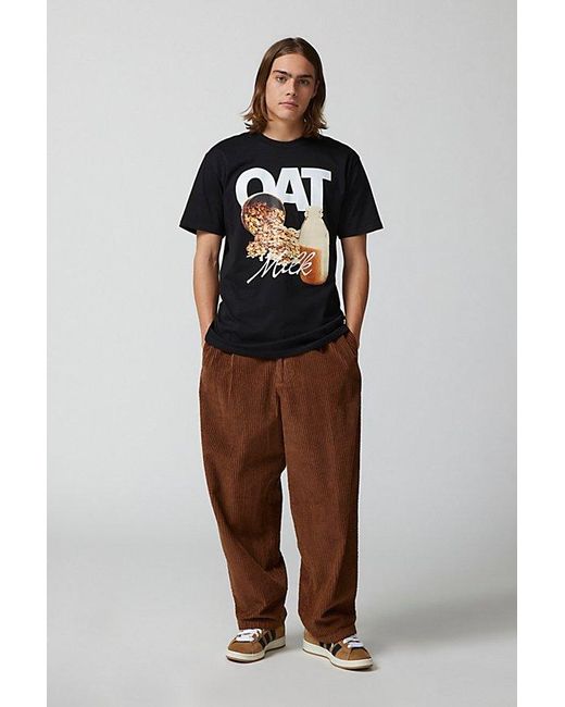 Urban Outfitters Black Oat Milk Photo Tee for men