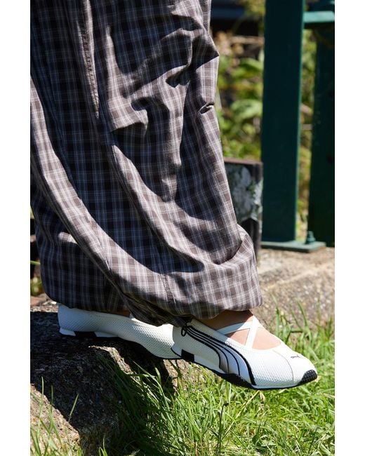 PUMA Green White H-street Ballet Shoes