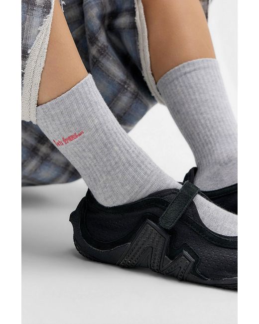 iets frans Gray Sports Socks