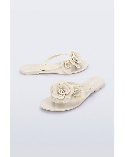 Melissa White Harmonic Petal Sandal