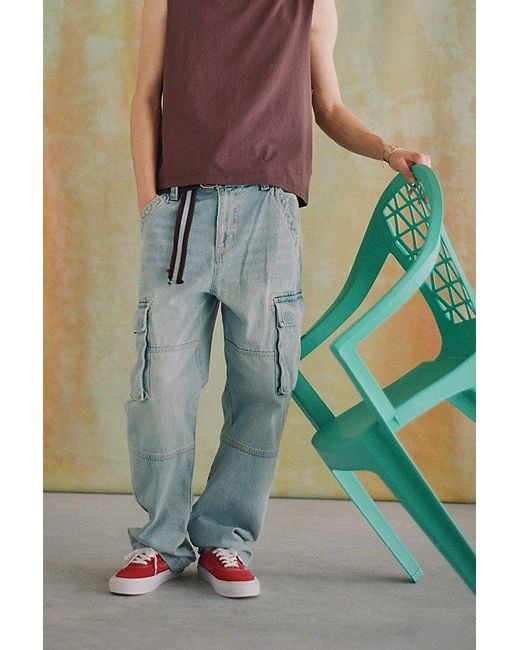 BDG Multicolor Baggy Skate Fit Cargo Jean for men