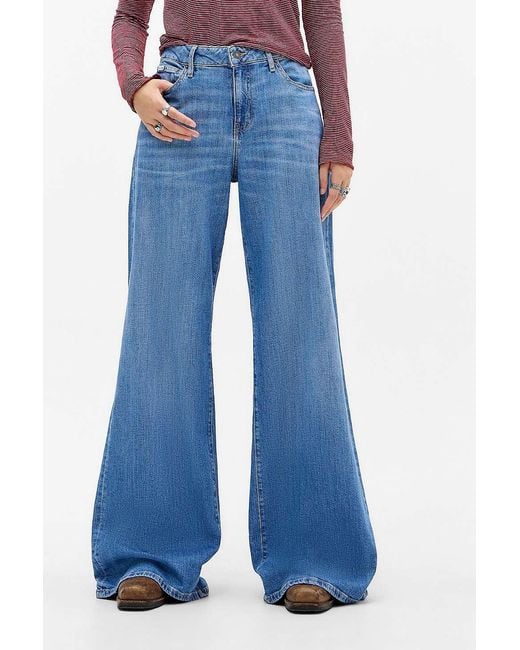 Guess Blue G13 Low Rise Super Wide Leg Jeans