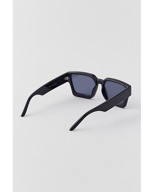 Urban Outfitters Black Keegan Square Sunglasses for men