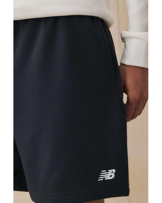 New Balance Natural Black Jersey Shorts for men
