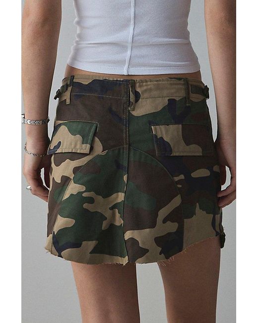 Vintage & ReMADE by UO Black Remade By Uo Mini Skirt