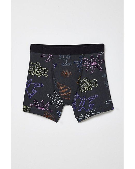 Urban Outfitters Blue Stencil Boxer Brief for men