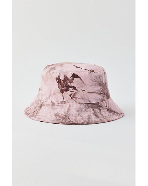 Urban Outfitters Brown Tie-Dye Bucket Hat