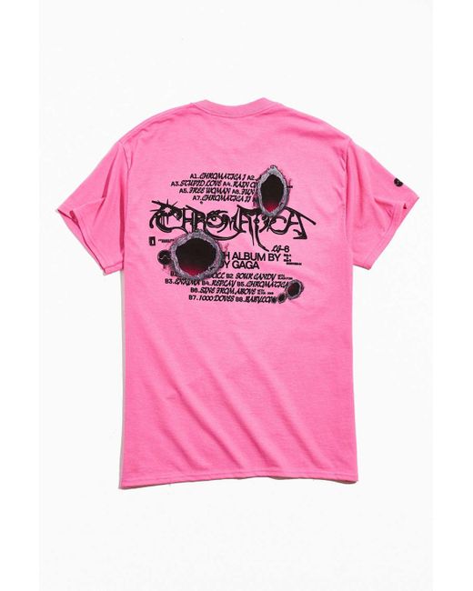 Urban Outfitters Lady Gaga Uo Exclusive Chromatica Cove Tee in
