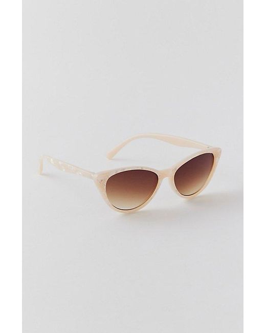 Urban Outfitters Brown Uo Essential Cat-Eye Sunglasses