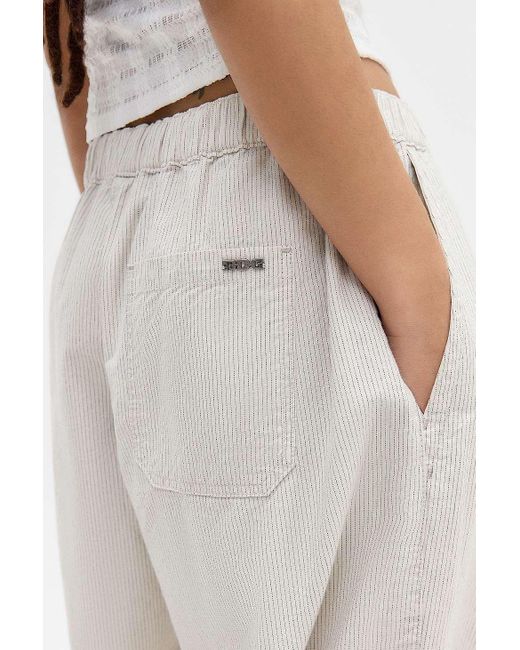 BDG Black Bobbi Stripe Cocoon Trousers