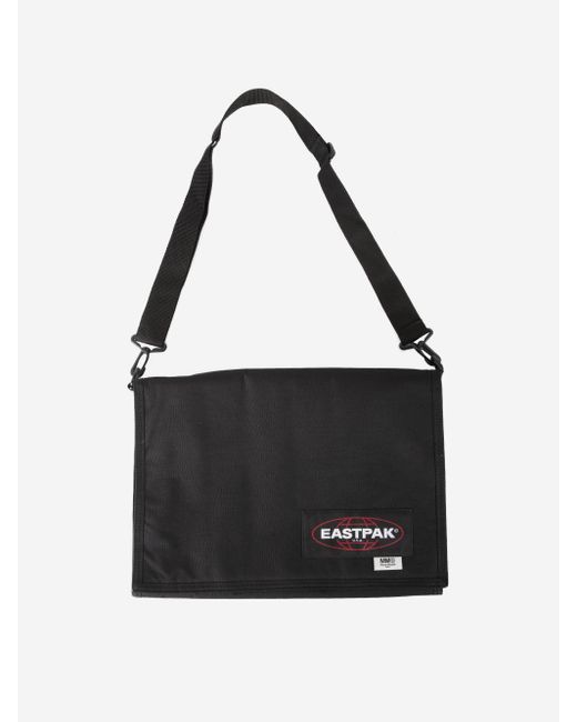 MM6 by Maison Martin Margiela X Eastpak Crew Xl Shoulder Bag in Black | Lyst