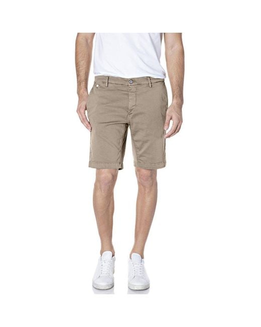 Replay Natural Hyperflex Benni Slim Shorts for men