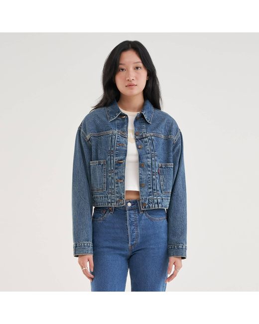 Levi's Blue Tailored 90S Trucker Jacket