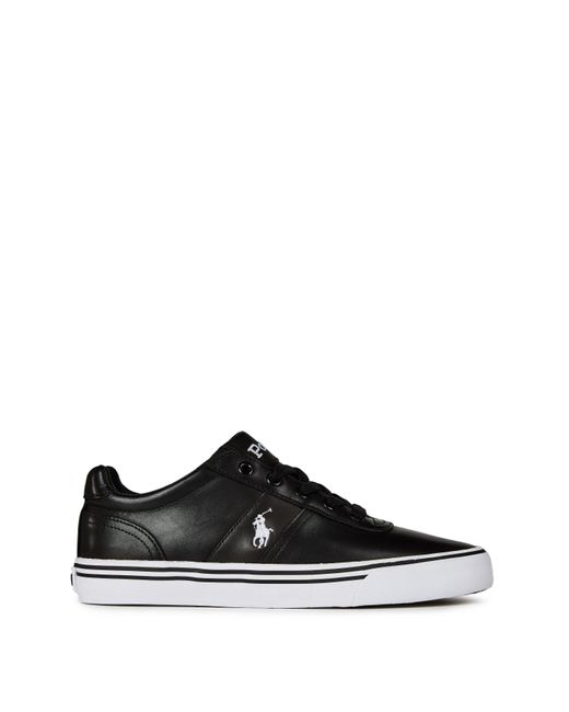 Polo Ralph Lauren Black Hanford Low Top Trainers for men