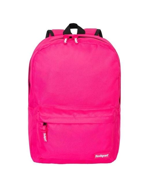 Rockport Pink Zip Backpack 96