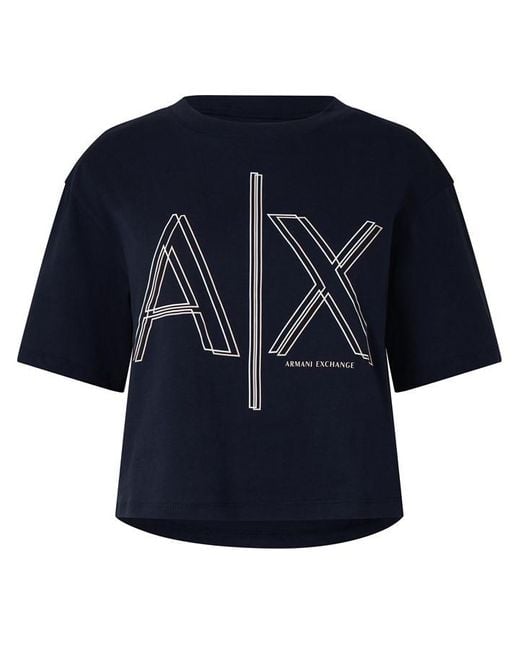 Armani Exchange Blue T-shirt