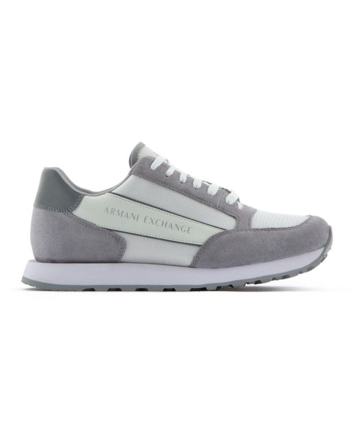 ARMANI EXCHANGE Gray Modern Runners for men