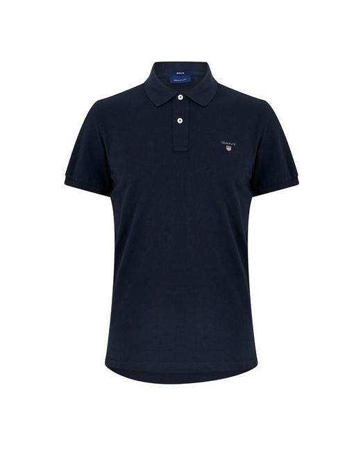 Gant Blue Original Pique Polo Shirt for men
