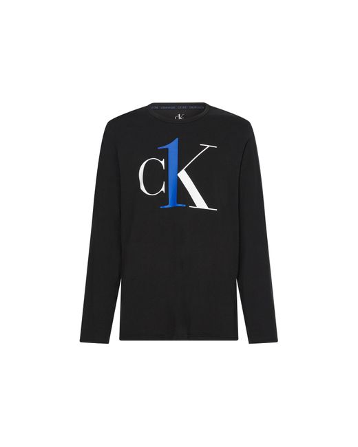 Calvin Klein Black Calvin Klein Calvin Klein Long Sleeve Tee for men