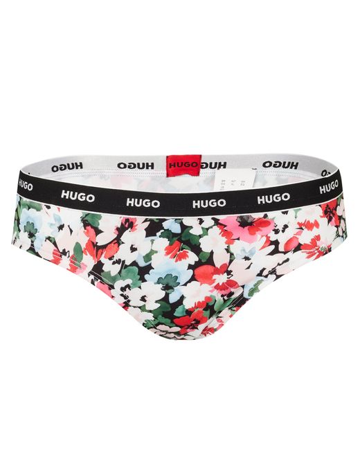 HUGO Red Nostalgic Briefs