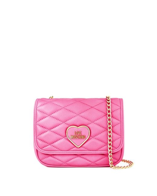 Love Moschino Red Romantic Crossbody Bag