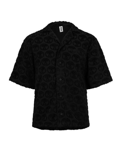 Moschino Black U Shirt Sn44 for men