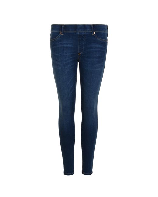 True Religion Blue Runaway Legging Jeans