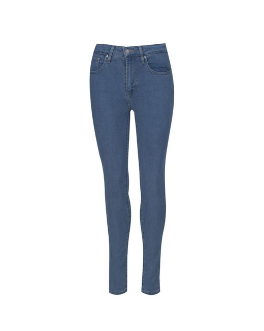 Levi's Blue 721 High Rise Skinny Jeans