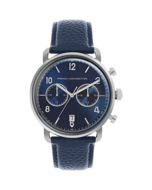 French Connection Blue Fc Anlg Bd Watch Sn99 for men