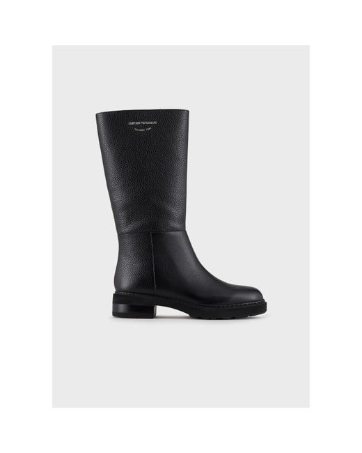 Emporio Armani Black Emporio Md Clf Boots Ld99