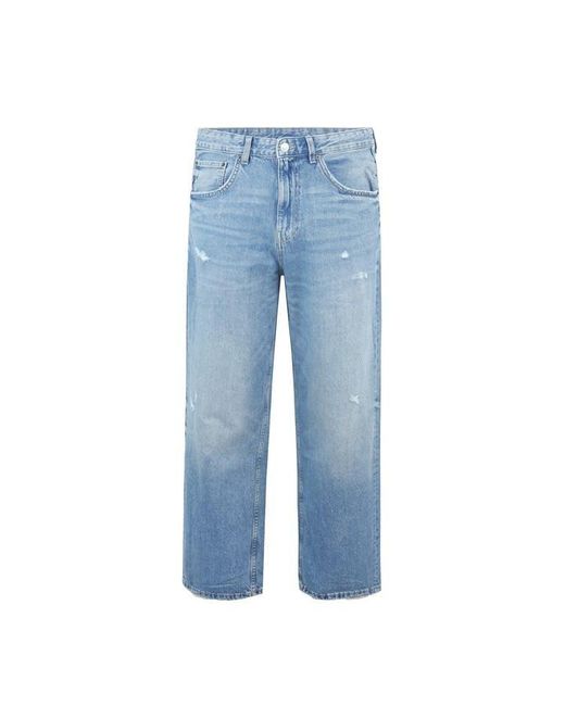 Fabric Blue Baggy Jeans Sn for men