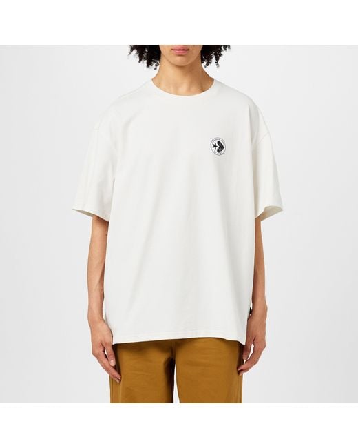 Mens white converse t shirt hotsell