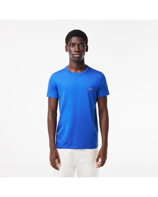 Lacoste Blue Crw Nck Pimt Sn99 for men