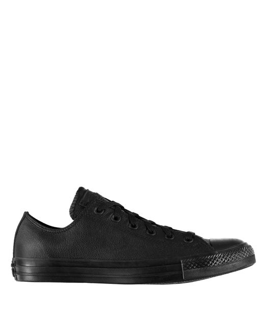 Converse Black Chuck Taylor All Star Mono Leather Trainers for men