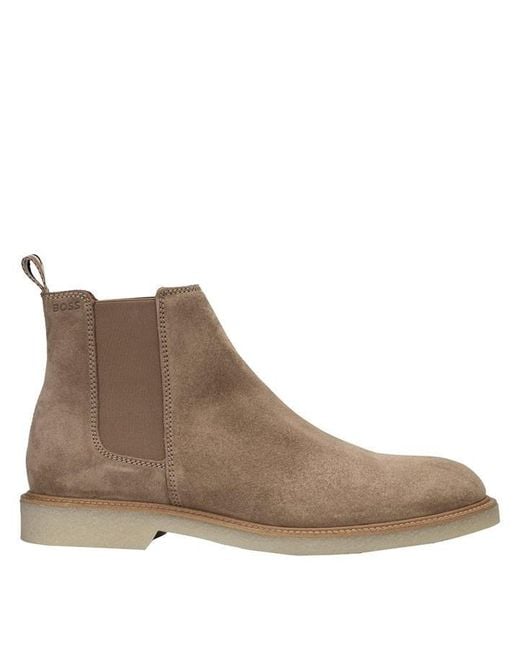 Boss Brown Tunley Chelsea Boots for men