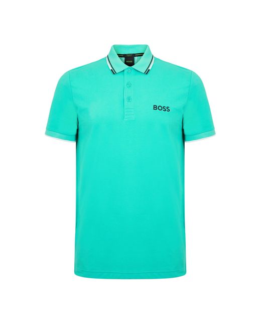 Boss Blue Paddy Pro Polo Shirt for men