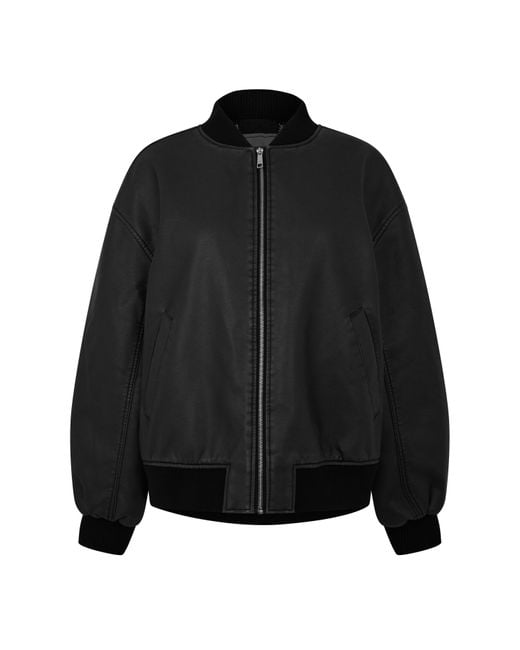 Jack Wills Black Jw Bomber Jacket