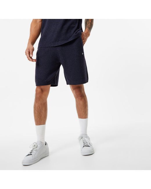 Jack Wills Blue Jw Knitted Shorts for men